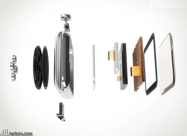 کالبد شکافی اپل واچ با رندر سه بعدی