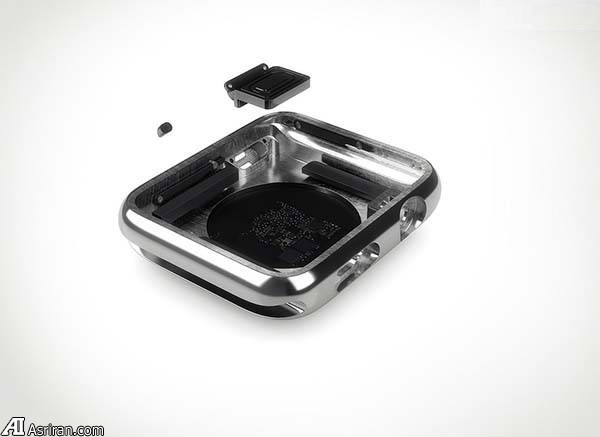 کالبد شکافی اپل واچ با رندر سه بعدی