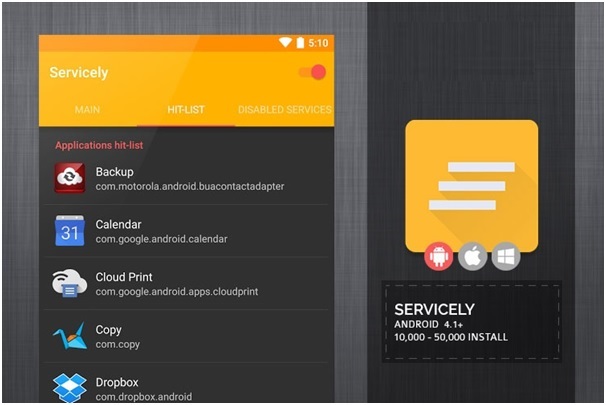 جلوگیری از اجرای خودکار برنامه‌ ها با Servicely