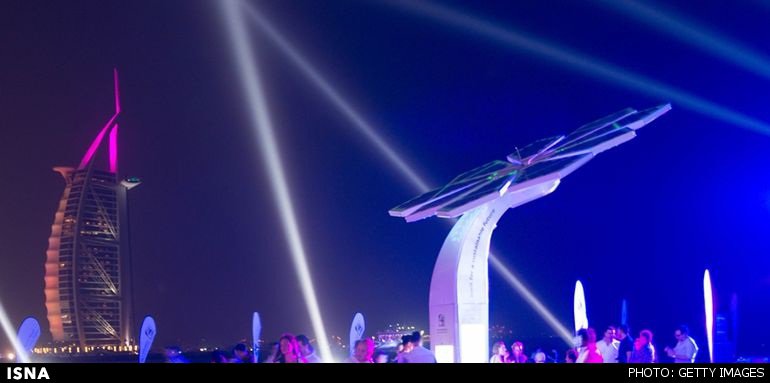 اتصال به اینترنت با نخل‌های هوشمند در دبی (+عکس)