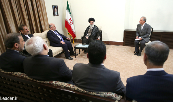 دیدار نخست وزیر عراق با مقام معظم رهبری