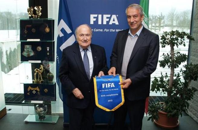 حمایت ایران از اخراج اسراییل از فیفا حمایت ایران از اخراج اسراییل از فیفا