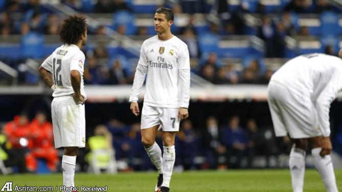 رونالدو،عصبانی،مغموم و ...(+گزارش تصویری)