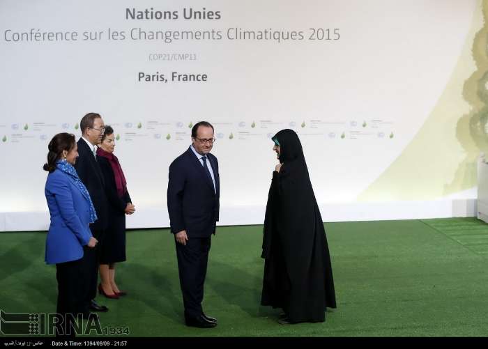 استقبال اولاند از ابتکار در پاریس (عکس)