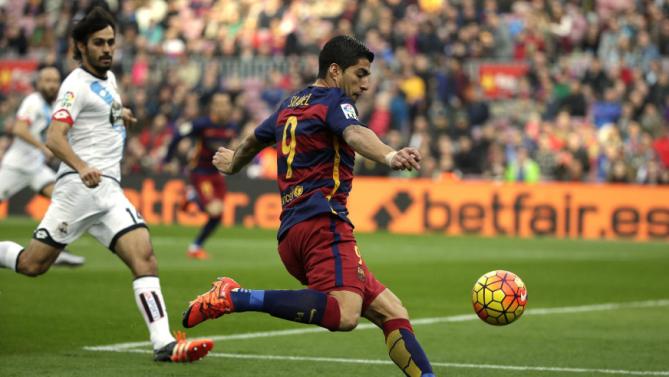 بارسلونا 2 - 2 دیپورتیوو / سومین تساوی متوالی بارسا(+عکس/جدول)