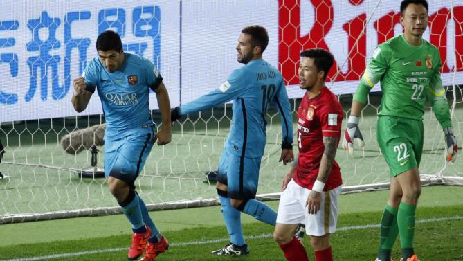 بارسا 3 - 0 گوانژو / صعود بارسلونا به فینال جام جهانی باشگاه ها(+عکس)