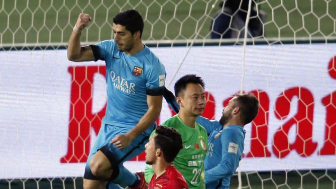 بارسا 3 - 0 گوانژو / صعود بارسلونا به فینال جام جهانی باشگاه ها(+عکس)