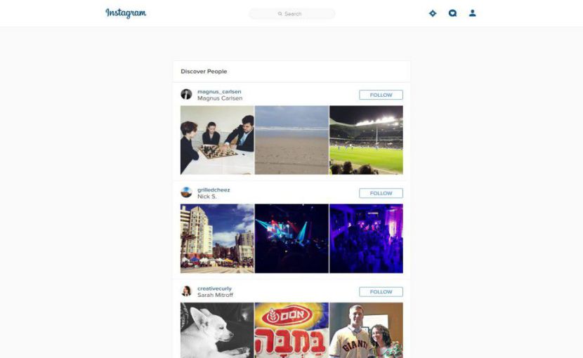 اینستاگرام قابلیت Discover را در نسخه وب فعال کرد