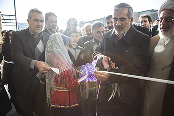 افتتاح یک مدرسه توسط بانک پاسارگاد