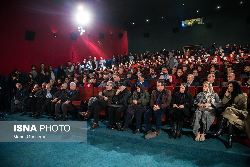 آیین رونمایی از پوستر جشنواره فیلم فجر (+عکس)