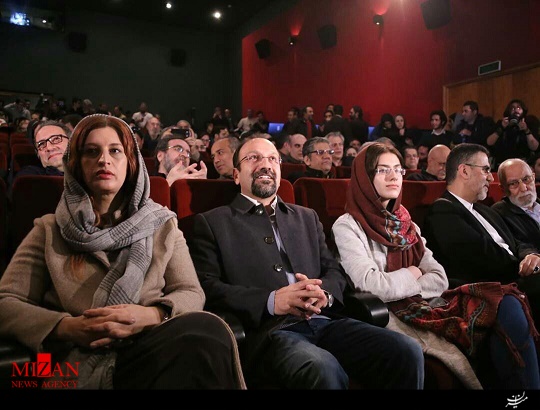 کیک متفاوت مراسم تقدیر از اصغر فرهادی (عکس)