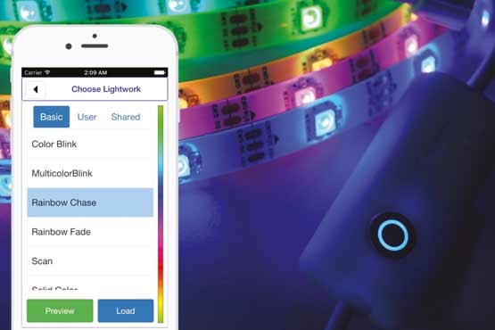 نورها را به رقص آورید