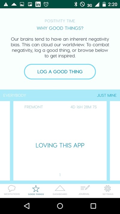 مدیریت استرس با اپلیکیشن رایگان Mindset