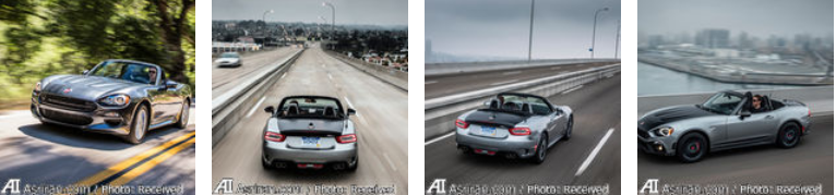 تست اولیه فیات 124 اسپایدر 2017/ سیب ایتالیایی زیر درخت ژاپنی (+عکس)