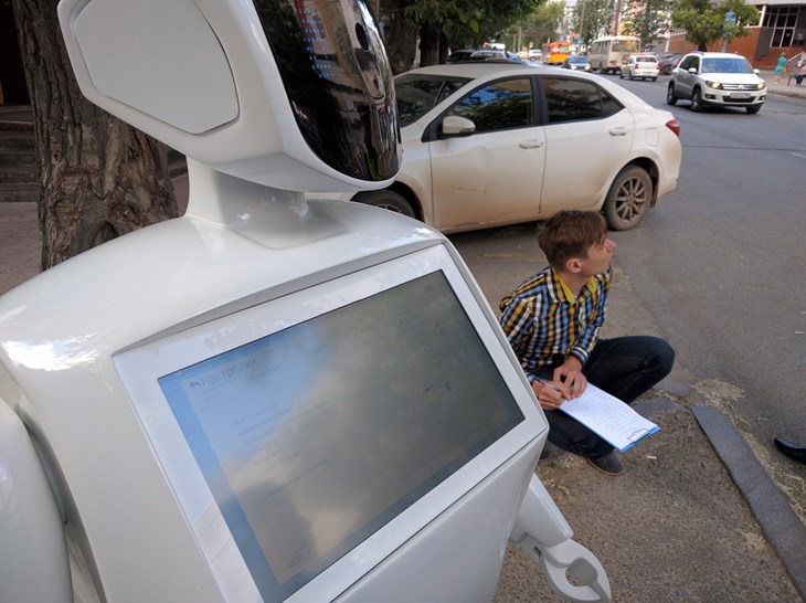 فرار روبات روسی از آزمایشگاه + تصاویر