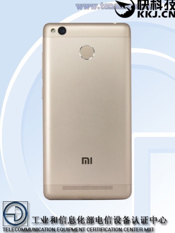 افشای تصاویر و مشخصات گوشی شیائومی Redmi 3A