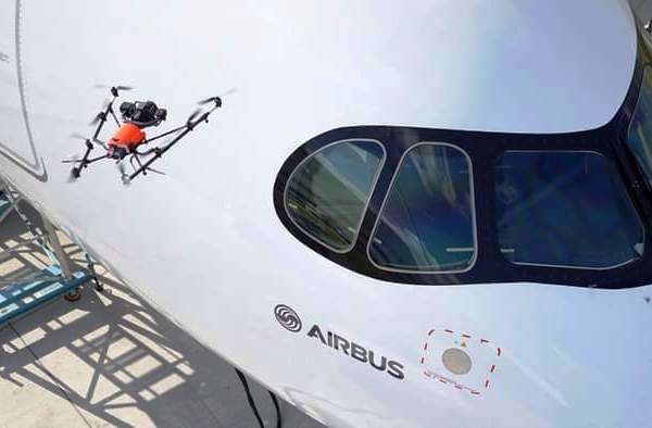 کنترل کیفیت هواپیما با پهپاد