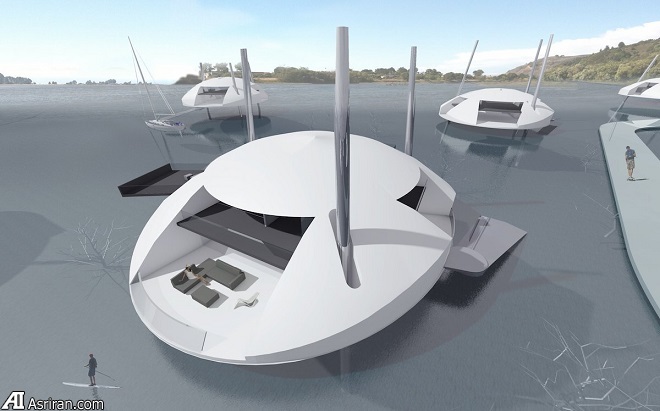 خانههای شناور می توانند تعریف خانهسازی در آینده باشند خانههای شناور می توانند تعریف خانهسازی در آینده باشند