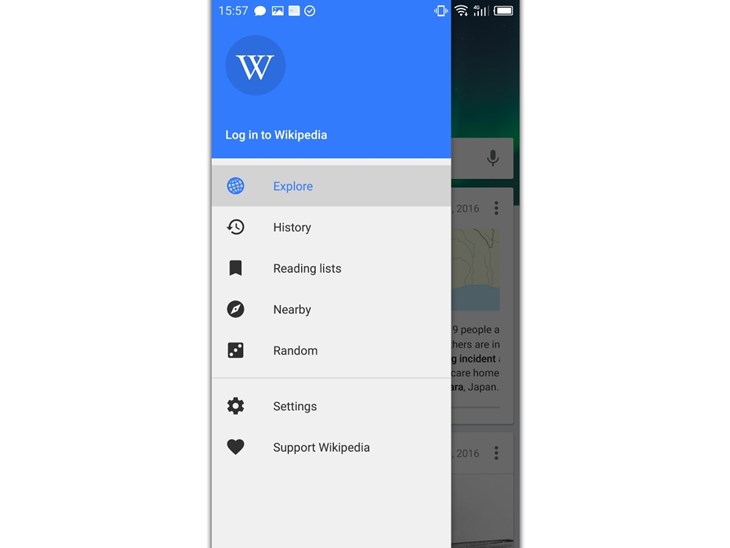 اپلیکیشن اندرویدی ویکی پدیا بروزرسانی شد