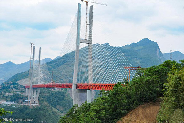 بلندترین پل جهان در چین (+عکس)