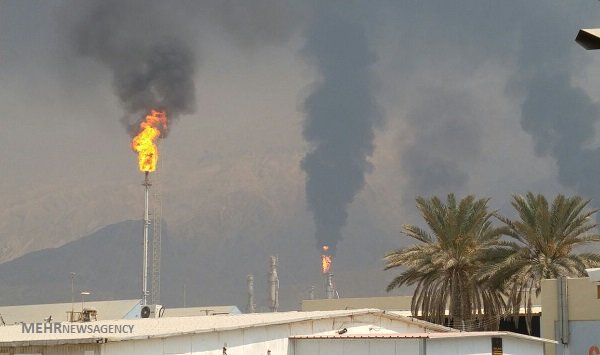 آلودگی هوا در عسلویه (+عکس)