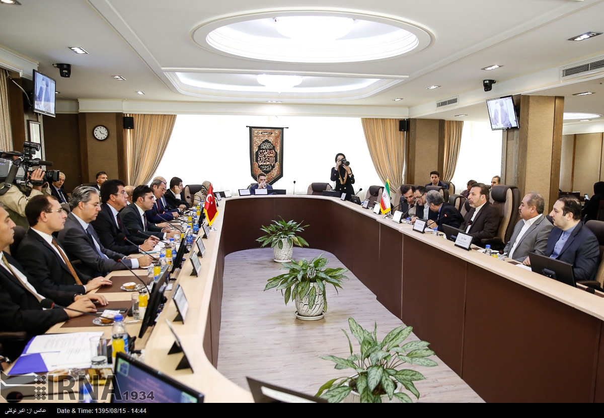 دیدار وزیر اقتصاد ترکیه با وزیر ارتباطات (+عکس)