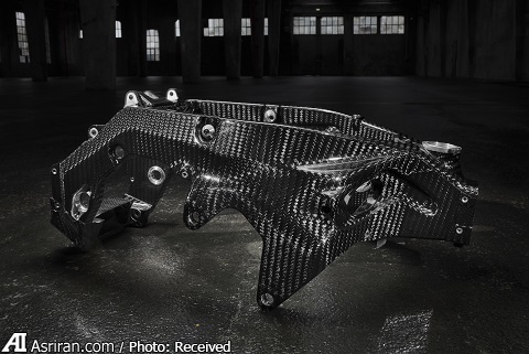 موتور فیبرکربنی بی‌ام‌و در نمایشگاه میلان