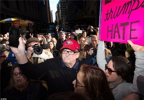 ادامه تظاهرات در آمریکا بر سر انتخاب رئیس جمهور (+عکس)