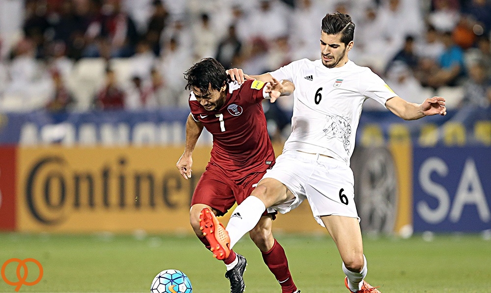قطر 0 - 1  ایران /   3 امتیاز طلایی تیم کی روش (+جدول)