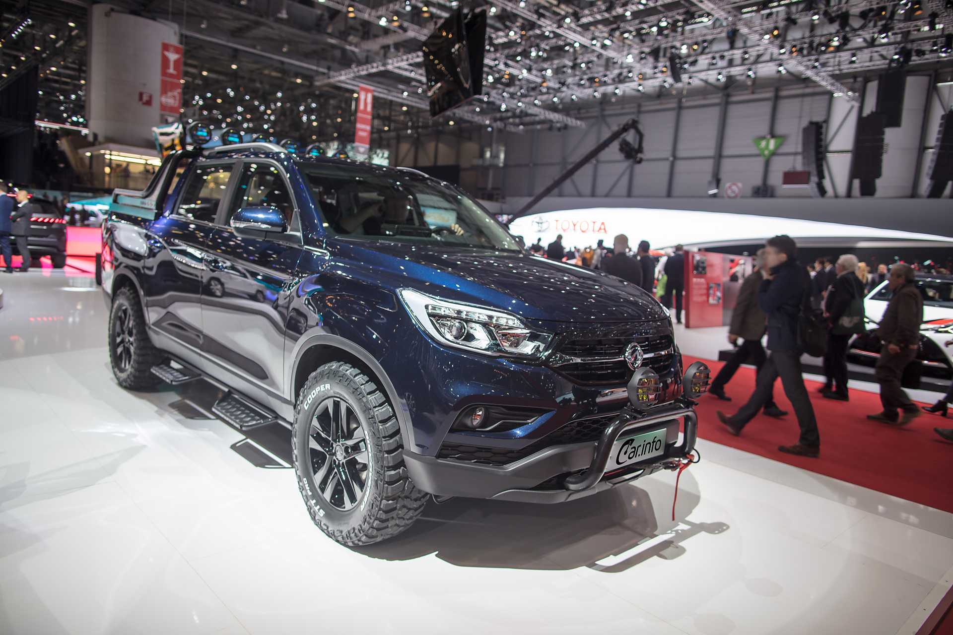 دستاوردهای سانگ&zwnj;یانگ در ژنو/ شاسی الکتریکی زیبا و پیک&zwnj;آپ موسو روی پلت&zwnj;فرم رکستون