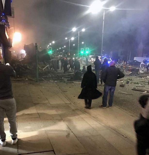 وقوع انفجاری مهیب در شهر &laquo;لستر&raquo; انگلیس (+عکس)