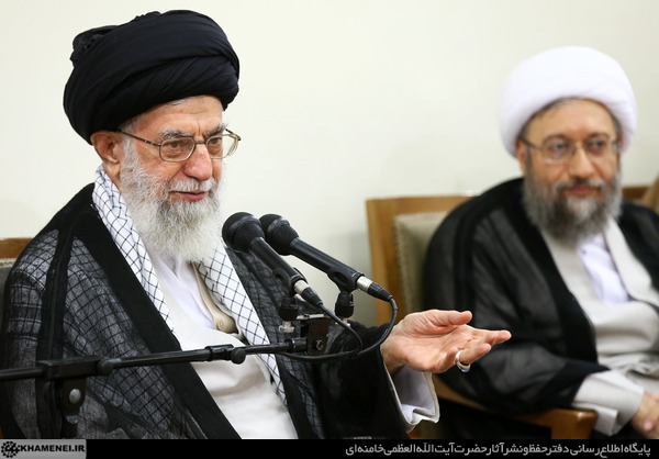 مقام معظم رهبری: قوه‌ قضائیه پرچمدار حمایت از حقوق عمومی و آزادی‌های مشروع مردم شود/ حفظ آبروی نظام اسلامی مقدم و مهم است