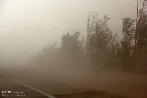 یزد گرد و خاکی شد/ طوفان ادامه دارد
