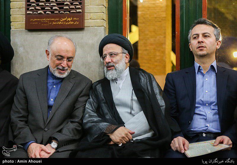 هم&zwnj;نشینی رئیسی با معاون رقیب انتخاباتی&lrm;اش (عکس)