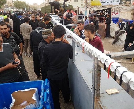 نذر متفاوت یک موکب در نجف (عکس)