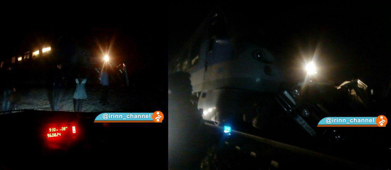 قطار تهران- تبریز از ریل خارج شد/ حادثه مصدوم نداشت