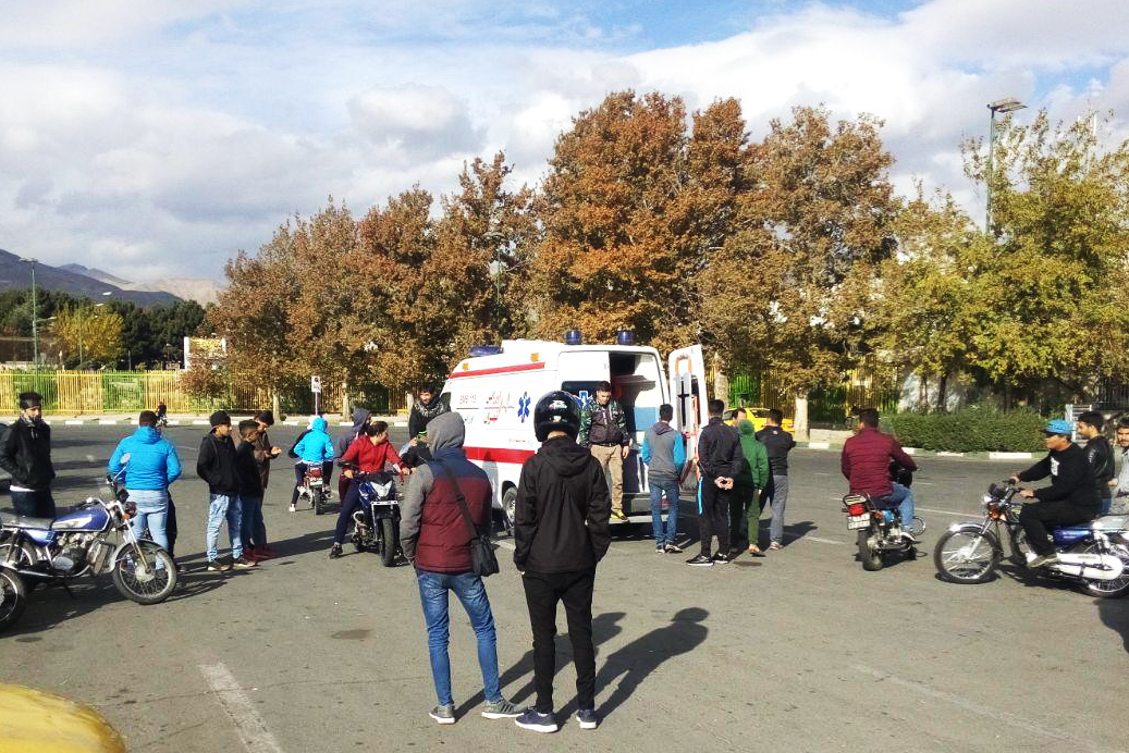 نیشخند آزادی به پیست مرگ