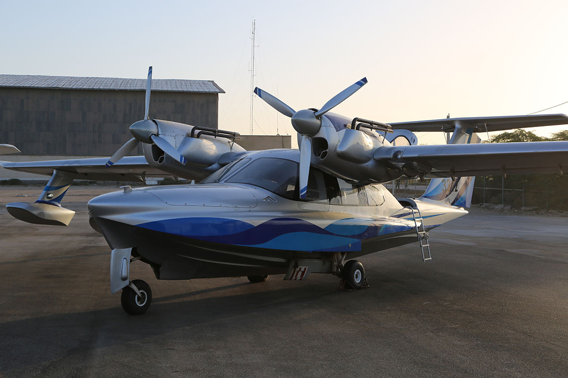 الحاق هواپیما&zwnj;های آب&zwnj;نشین به نیروی دریایی سپاه (+عکس)