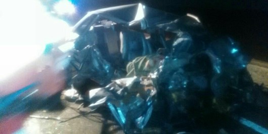 3 کشته در برخورد پراید با پژو در جاده تبریز- اهر (+عکس)