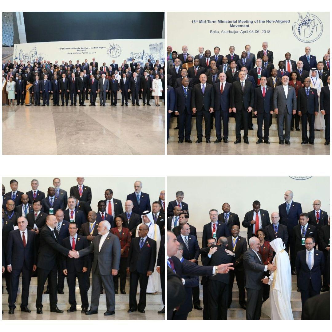 آغاز اجلاس جنبش عدم&zwnj; تعهد با حضور ظریف (عکس)