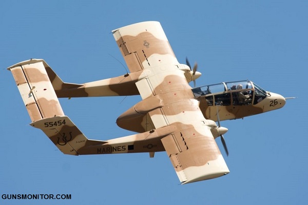 هواپیمای تهاجمی نورث آمریکن راکول OV-10 برونکو(+تصاویر)