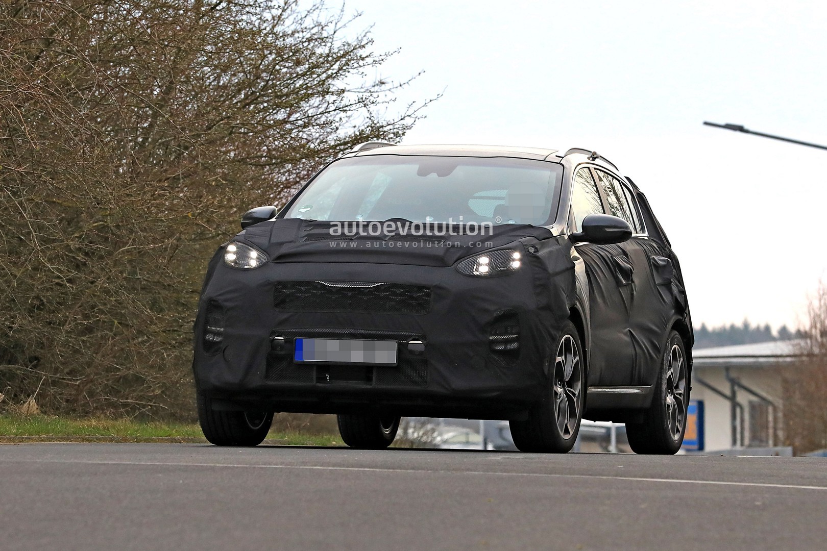 تصاویر لو رفته از تست فیسلیفت کیا اسپورتیج 2019 تصاویر لو رفته از تست فیسلیفت کیا اسپورتیج 2019