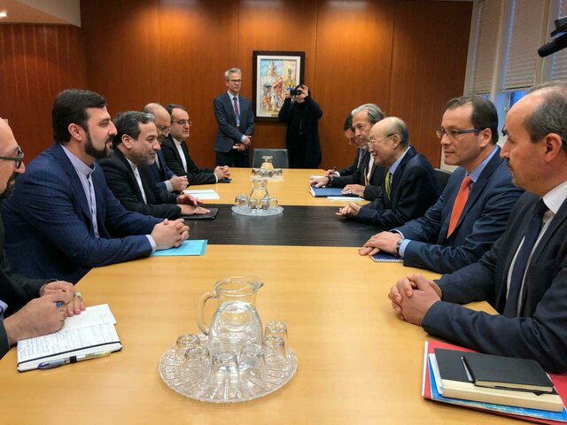 دیدار عراقچی و آمانو در اتریش (+عکس) دیدار عراقچی و آمانو در اتریش (+عکس)