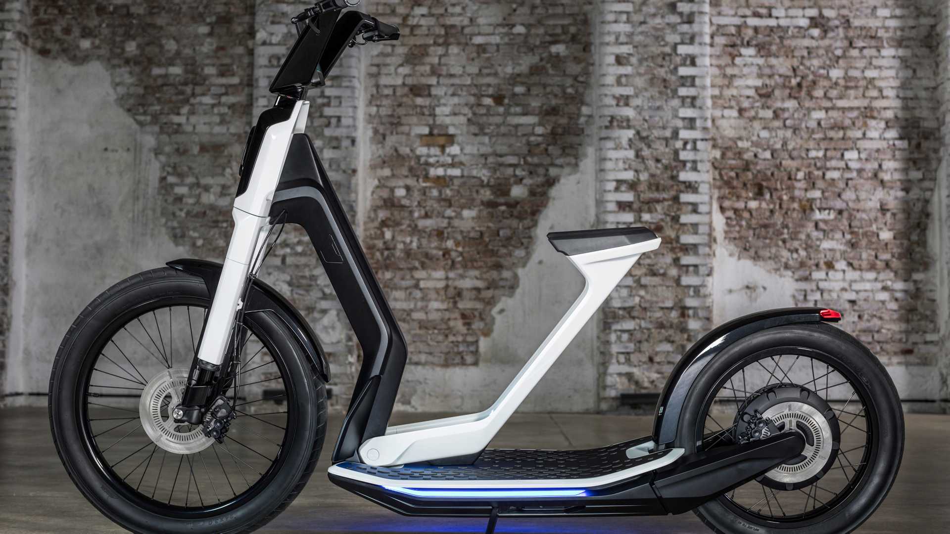 اسکوترهای عجیب و برقی فولکس واگن در ژنو