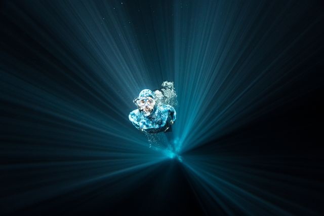 غواصی بدون اکسیژن (عکس)