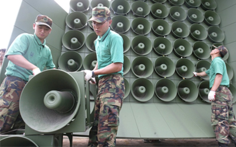 سئول پخش تبلیغات مرزی علیه کره شمالی را تعطیل کرد