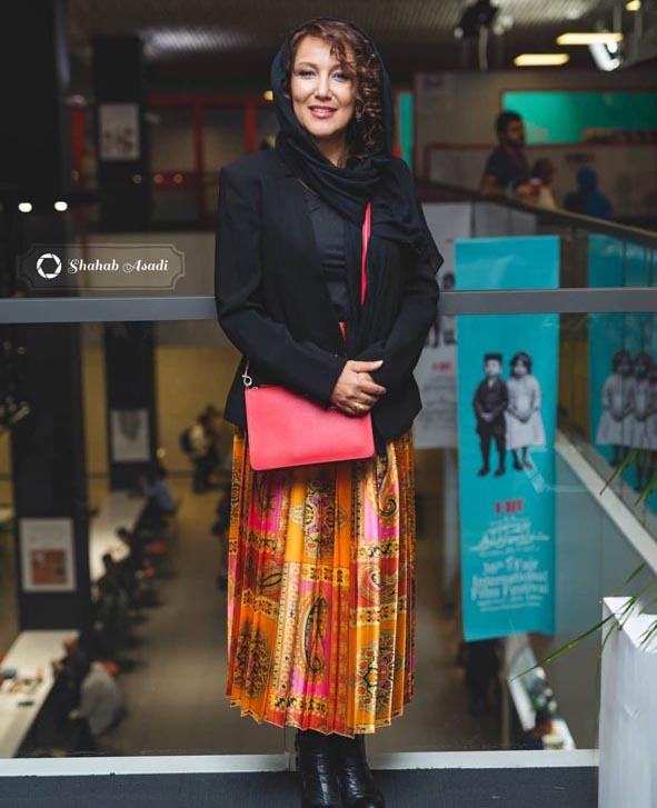 پوشش &laquo;پانته&zwnj;آ بهرام&raquo; در جشنواره فیلم فجر (عکس)