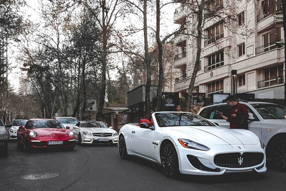 خیابان فرشته در قُرق بچه پولدارها (عکس)