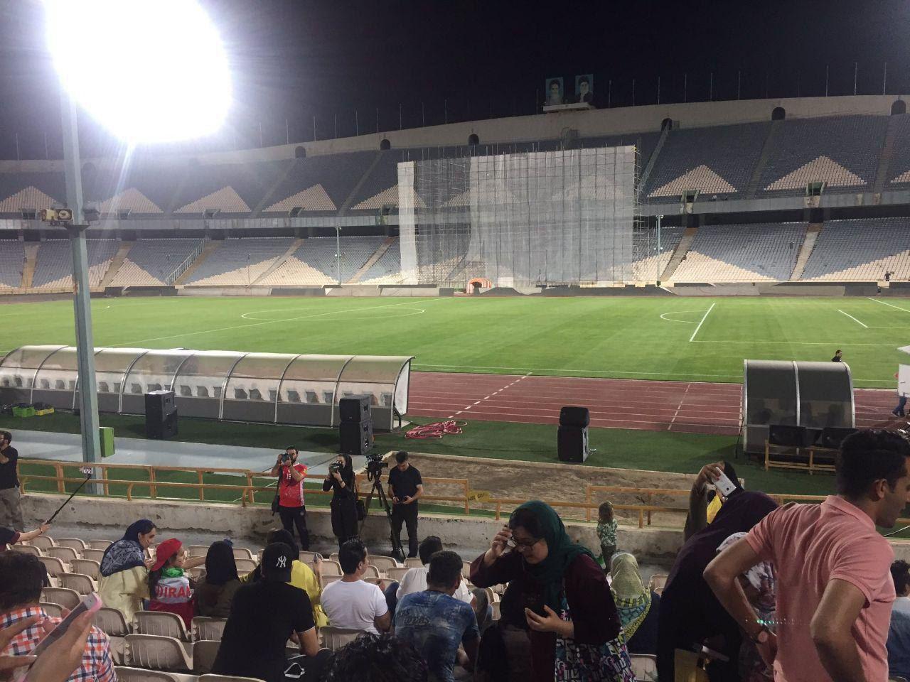 موافقت با پخش فوتبال در ورزشگاه آزادی/ ورود تماشاگران به ورزشگاه (+عکس)