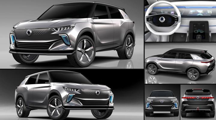 کوراندوی 2020 سانگ&zwnj;یانگ، یک آفرودر الکتریکی است